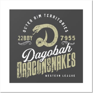 Dagobah Dragonsnakes Posters and Art